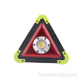 Triangle portable avertisseur de danger d&#39;urgence Wrok Light